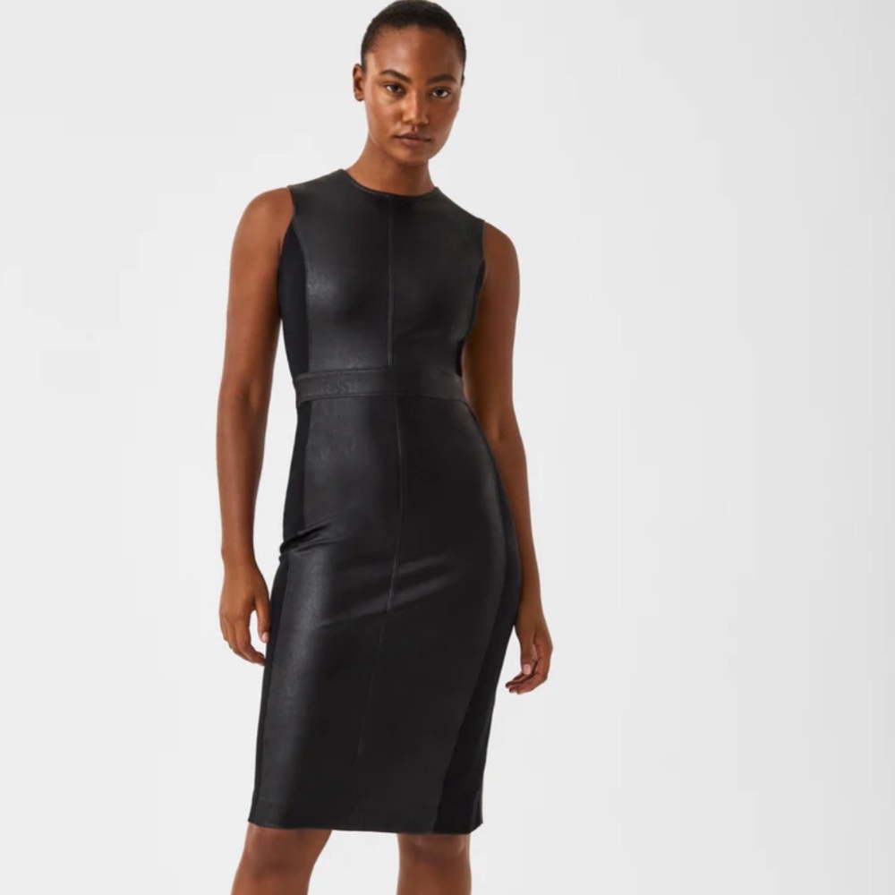 SPANX Black Sleeveless Dress